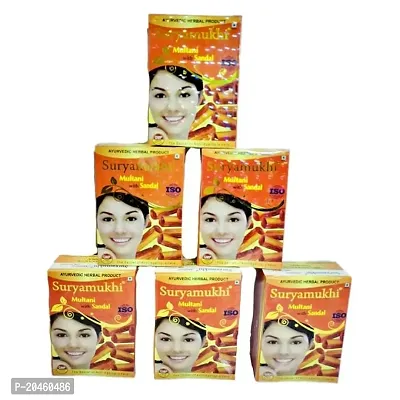 Suryamukhi Multani with Herbal Powder Sandal flavour Cleanses the skin and improve Blood Circulation (Export QUALITY) 600G (Sandalwood)-thumb5