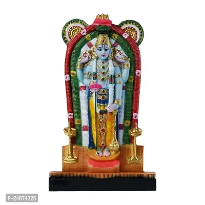 Beautiful Guruvayurappan Idol Showpiece Guruvayoor Krishna Statue Decorative Figurine for Home Decor Craft Gifts for House Warming for Living Room-thumb0