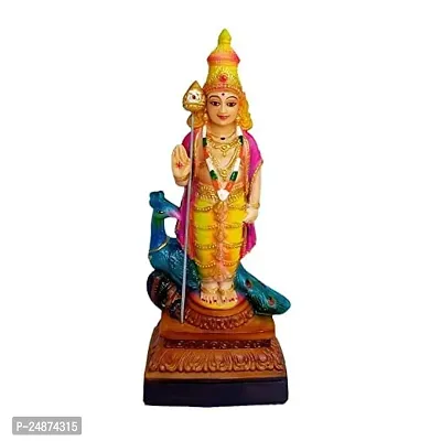 Beautiful Handcrafted Murugan showpiece Hindu god Idol Decorative Statue Figurine for Home Decor Gifts