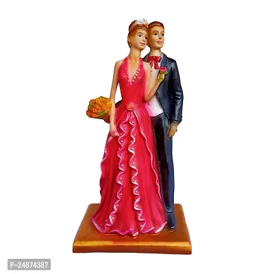 Beautiful 1 Feet Couple showpiece Idol Decorative Statue Figurine for Girl boy Friend Husband Wife Lovers Home Decor Wedding for House Warming