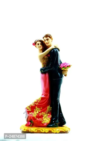 Beautiful 10 Inch Couple showpiece Idol Decorative Statue Figurine for Girl boy Friend Husband Wife Lovers Home Decor Wedding for House Warming