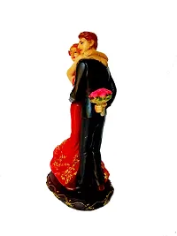 Beautiful 10 Inch Couple showpiece Idol Decorative Statue Figurine for Girl boy Friend Husband Wife Lovers Home Decor Wedding for House Warming-thumb3