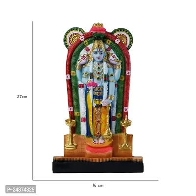 Beautiful Guruvayurappan Idol Showpiece Guruvayoor Krishna Statue Decorative Figurine for Home Decor Craft Gifts for House Warming for Living Room-thumb4