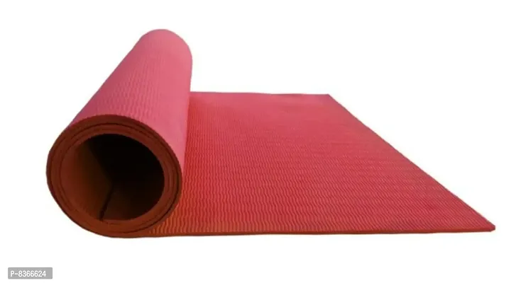 High Density, Furnishing Anti-Slip Yoga mat for Gym Workout and Flooring Exercise Long Size. 4 mm for Men  Women Fitness-thumb0