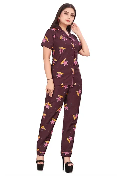 Best Selling Cotton Top & Pyjama Set Women's Nightwear 