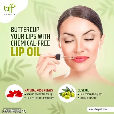 Rose  Oilive Lip Oil  Uff Organic-thumb0