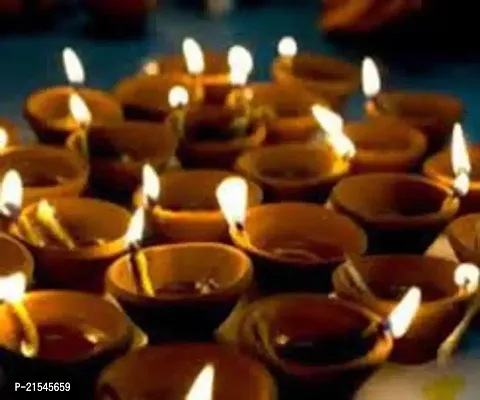 mitti diyas 21 peices