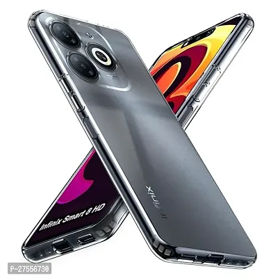 Transparent Back Case Cover For Infinix Smart 8 HD-thumb2