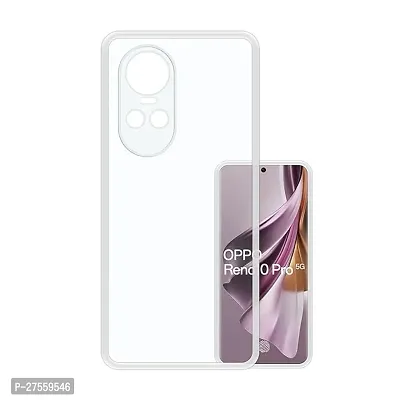 Transparent Back Case Cover For Oppo  Reno 10 5G/Oppo Reno 10 Pro 5G