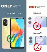 Transparent Back Case Cover For Oppo A18-thumb2