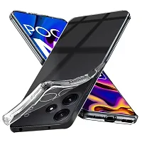 Transparent Back Case Cover For Poco M6 Pro-thumb1