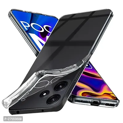 Transparent Back Case Cover For Poco M6 Pro-thumb2