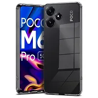 Transparent Back Case Cover For Poco M6 Pro-thumb2