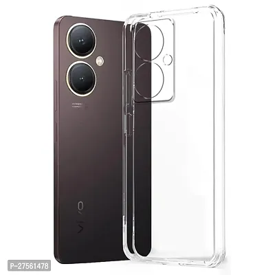 Transparent Back Case Cover For Vivo Y27 4G (Transparent, Grip Case, Silicon)-thumb0