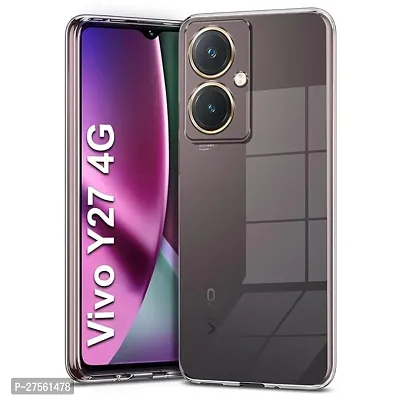 Transparent Back Case Cover For Vivo Y27 4G (Transparent, Grip Case, Silicon)-thumb2