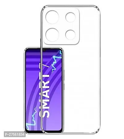 Transparent Back Case Cover For Infinix Smart 7/Infinix Smart 7 HD (Transparent, Grip Case, Silicon)