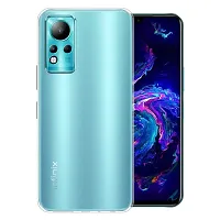 Transparent Back Case Cover For Infinix Note 11 (Transparent, Grip Case, Silicon)-thumb3