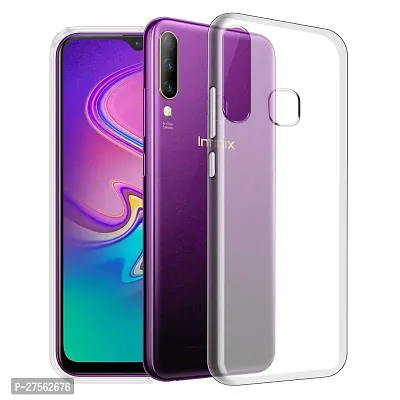 Transparent Back Case Cover For Infinix Smart 3 Plus/Infinix S4 (Transparent, Grip Case, Silicon)