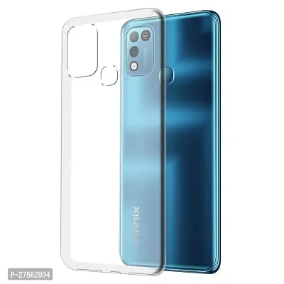 Transparent Back Case Cover For Infinix Smart 5/Infinix Hot 10 Play (Transparent, Grip Case, Silicon)-thumb2