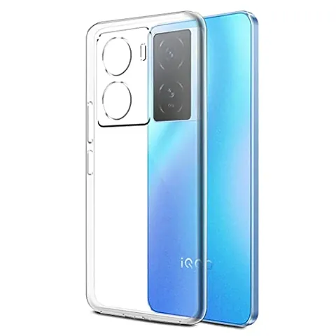 OO LALA JI Crystal Clear for IQOO Z6 Pro Back Cover Transparent