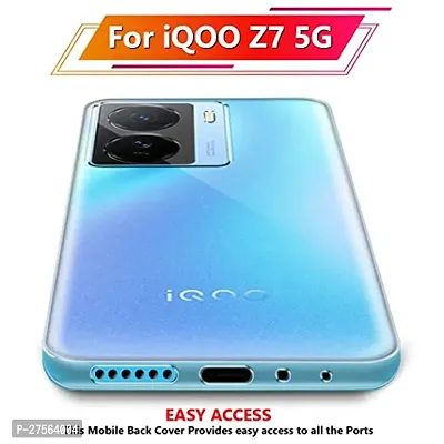 Transparent Back Case Cover For iQOO Z7 5G-thumb3