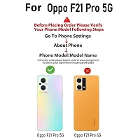 Transparent Back Case Cover For Oppo F21 Pro 5G (Transparent, Grip Case, Silicon)-thumb2