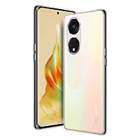 Transparent Back Case Cover For Oppo Reno 8T 5G (Transparent, Grip Case, Silicon)-thumb2