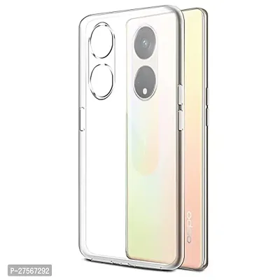 Transparent Back Case Cover For Oppo Reno 8T 5G (Transparent, Grip Case, Silicon)-thumb4