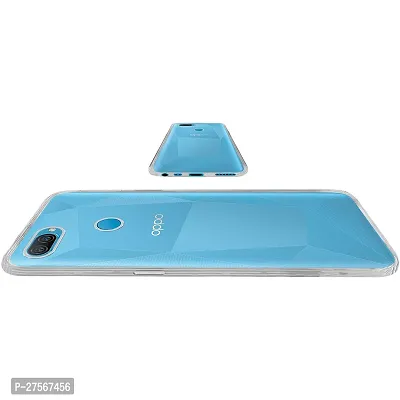 Transparent Back Case Cover For Oppo A12/Oppo A11k/Realme 2 Pro/Realme U1 (Transparent, Grip Case, Silicon)-thumb4