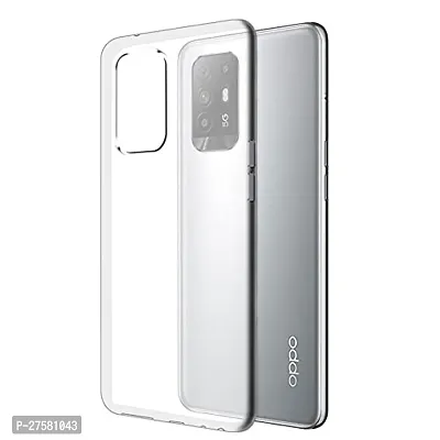 Transparent Back Case Cover For Oppo F19 Pro Plus (Transparent, Grip Case, Silicon)-thumb0