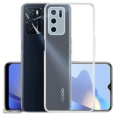 Transparent Back Case Cover For Oppo Reno 6 Pro 5G (Transparent, Grip Case, Silicon)-thumb2