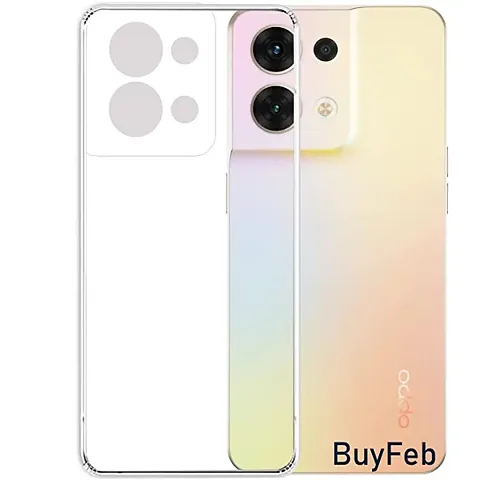 OO LALA JI Crystal Clear for Oppo Reno 8 Back Cover Transparent