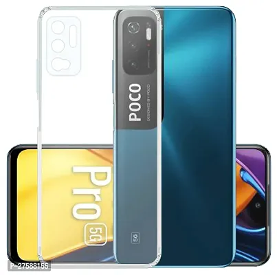Transparent Back Case Cover For Poco M3 Pro 5G-thumb0
