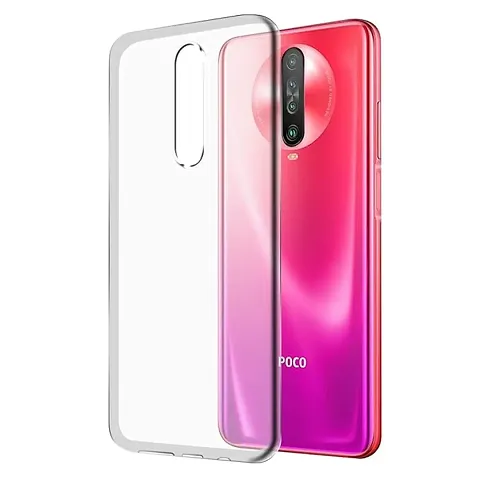 OO LALA JI Crystal Clear for Redmi Poco X2 Back Cover Transparent