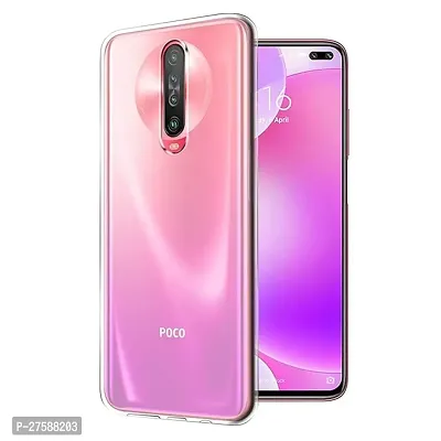 Transparent Back Case Cover For Poco X2 (Transparent, Grip Case, Silicon)-thumb2