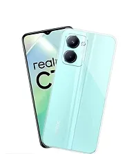 Transparent Back Case Cover For Realme C33 (Transparent, Grip Case, Silicon)-thumb2