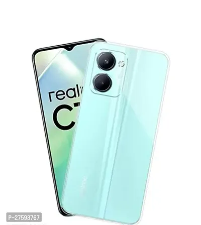 Transparent Back Case Cover For Realme C33 (Transparent, Grip Case, Silicon)-thumb3