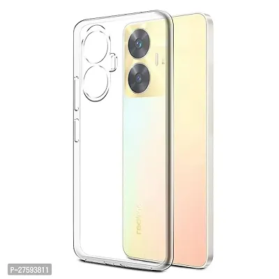 Transparent Back Case Cover For Realme C55/Realme Narzo N55 (Transparent, Grip Case, Silicon)-thumb0