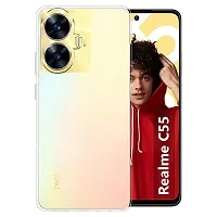 Transparent Back Case Cover For Realme C55/Realme Narzo N55 (Transparent, Grip Case, Silicon)-thumb2