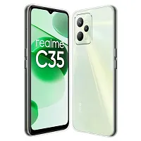 Transparent Back Case Cover For Realme C35/Realme Narzo 50A Prime (Transparent, Grip Case, Silicon)-thumb3