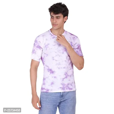 Styvibe Men's Cotton Round Neck Regular Fit Tshirt, Design-01-thumb0