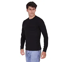 Styvibe Men's Round Neck Cotton Full Sleeve T-Shirt-thumb3