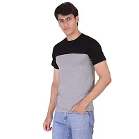 Styvibe Men's Cotton Round Neck Regular Fit Tshirt (L)-thumb3