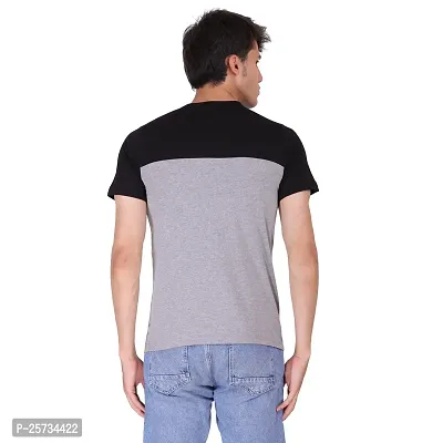 Styvibe Men's Cotton Round Neck Regular Fit Tshirt (L)-thumb5