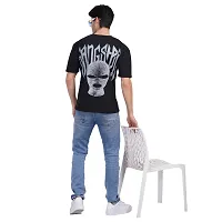 Stylish Cotton Blend Oversized T-Shirt for Men-thumb3