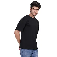 Stylish Cotton Blend Oversized T-Shirt for Men-thumb4