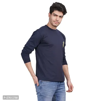 Classic Cotton Blend Oversize T-Shirt for Men-thumb2