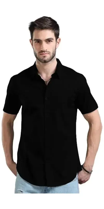 New Launched Cotton Short Sleeves Casual Shirt 