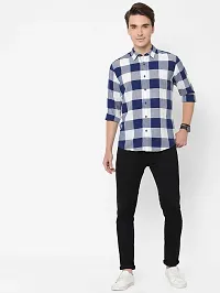 Time Fashion Men's Cotton Full Sleeve Casual Shirt - 020-thumb1