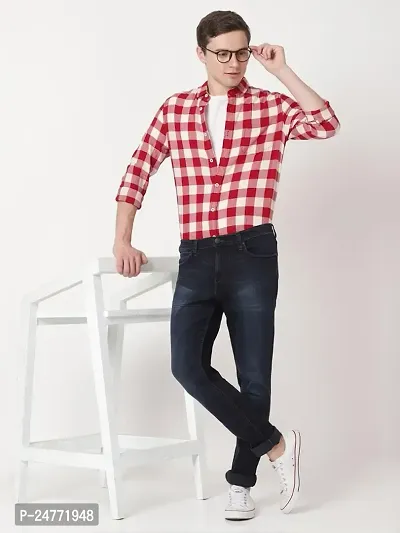 Time Fashion Men's Cotton Full Sleeve Casual Shirt - 009-thumb2